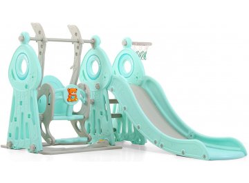 Пластиковая детская площадка Маяк PS-043-М ментол
