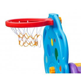 Детский игровой комплекс с двумя горками и качелями Опенок