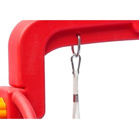 Детский игровой комплекс с двумя горками и качелями Опенок