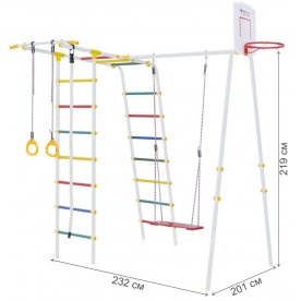 Детский спортивный комплекс ДСК Формула здоровья Street 1 Smile