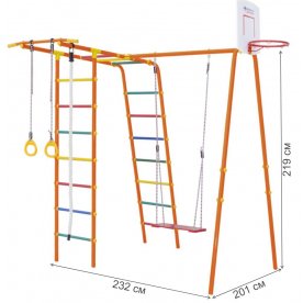 Детский спортивный комплекс ДСК Формула здоровья Street 1 Smile