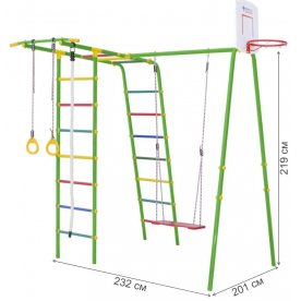 Детский спортивный комплекс ДСК Формула здоровья Street 1 Smile