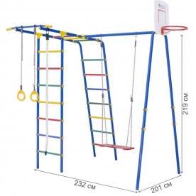 Детский спортивный комплекс ДСК Формула здоровья Street 1 Smile
