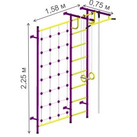 Детский спортивный комплекс Пионер-С3С
