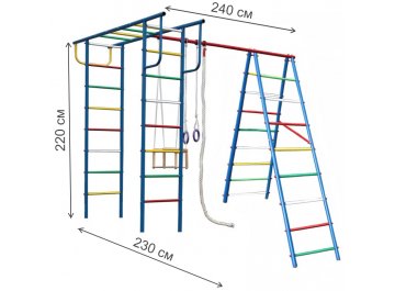 Детский спортивный комплекс для дачи Гудвин
