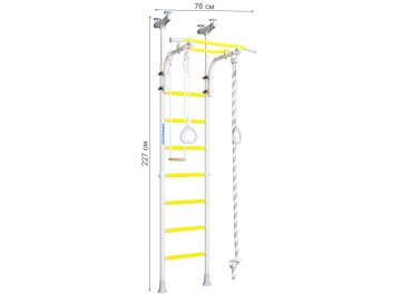 Детский спортивный комплекс для дачи R5 01.20.7.06.490.03.00-24 белый прованс