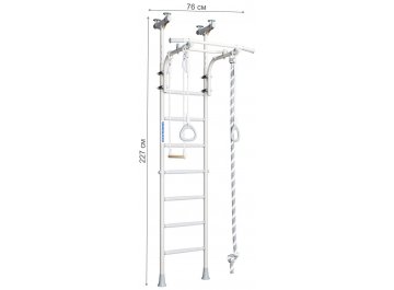 Детский спортивный комплекс из металла для дачи R5 01.20.7.06.490.03.00-24 pastel