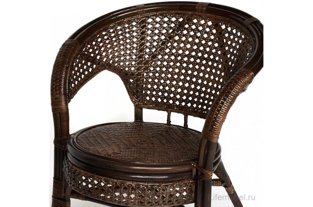 Кофейный комплект из ротанга Pelangi/Пеланги walnut грецкий орех