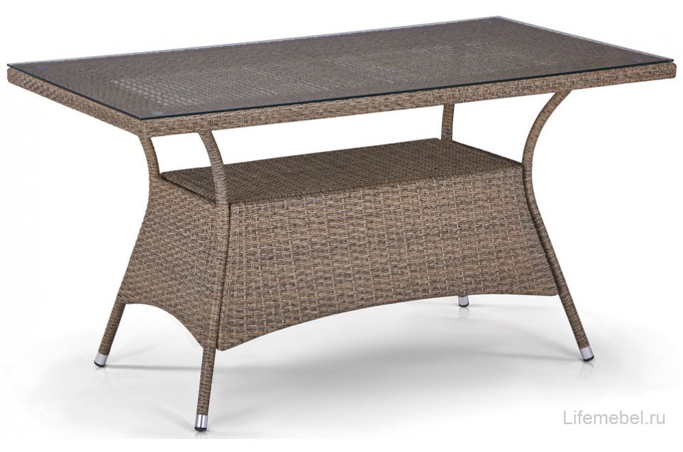 Комплект для отдыха из ротанга T198B/S54B-W56 light brown