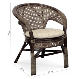 Кресло из ротанга 02/15B