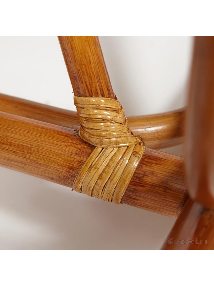 Кресло-качалка Milano/Милано ротанг коньяк