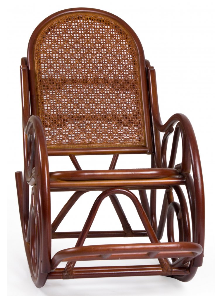 Кресло-качалка MOSCOW без подушки коньяк