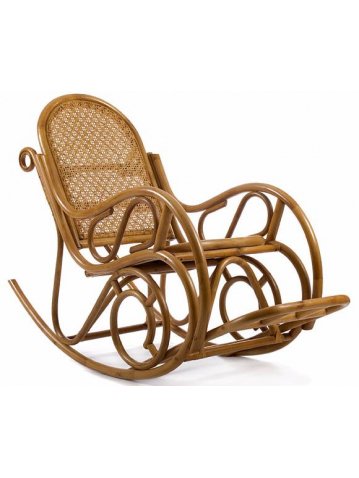 Кресло-качалка MOSCOW без подушки мёд
