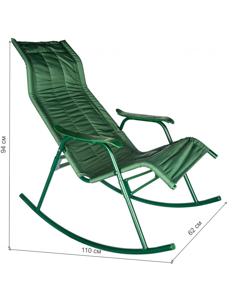 Кресло-качалка Нарочь с238 зеленый