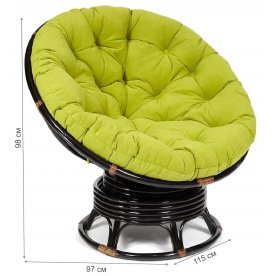 Кресло-качалка Papasan W 23/01 B