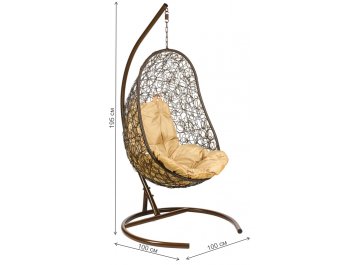 Подвесное кресло Easy Brown