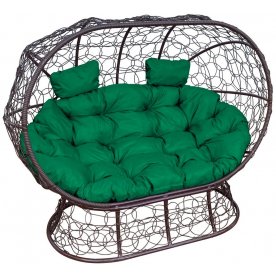 Диван из ротанга Лежебока