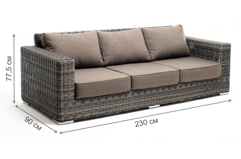 Диван Кэсон графит