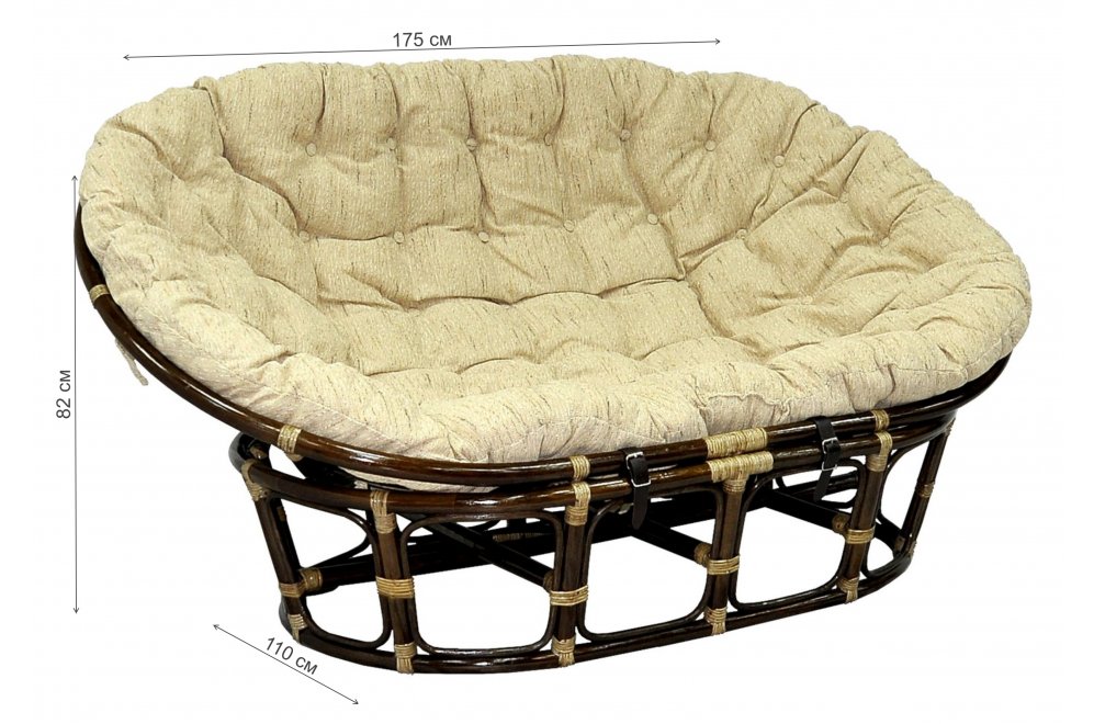 Диван Mamasan 23/02 браун