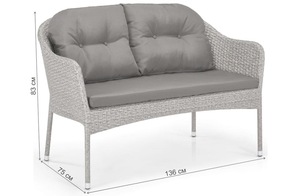 Диван S54C-W85 latte