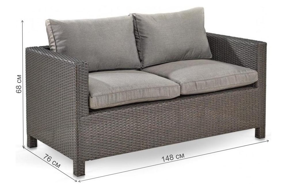 Диван S59A-W53 brown