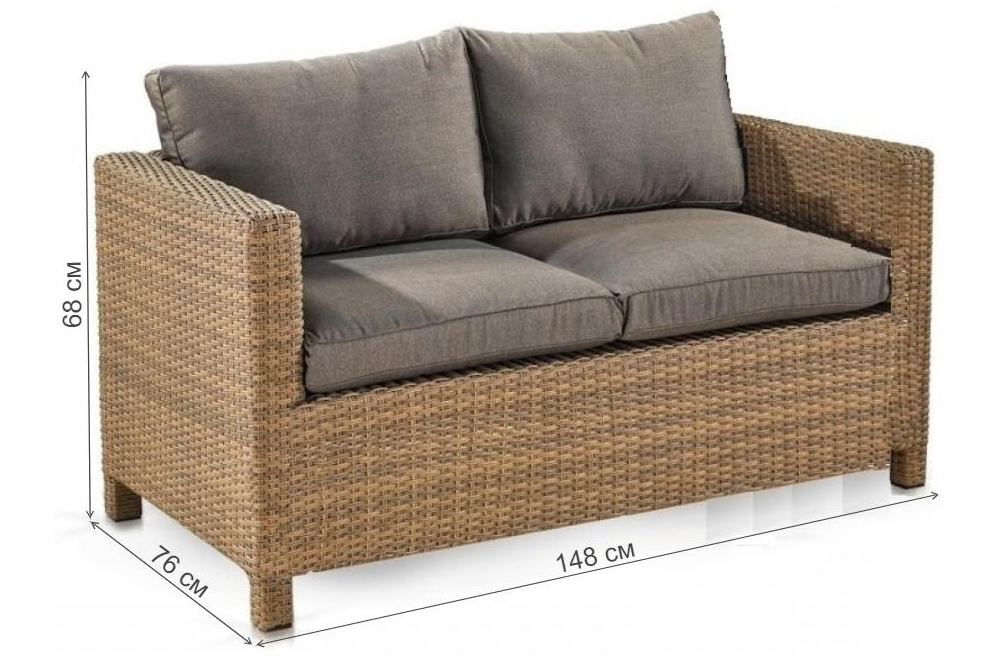 Диван S59B-W65 light brown