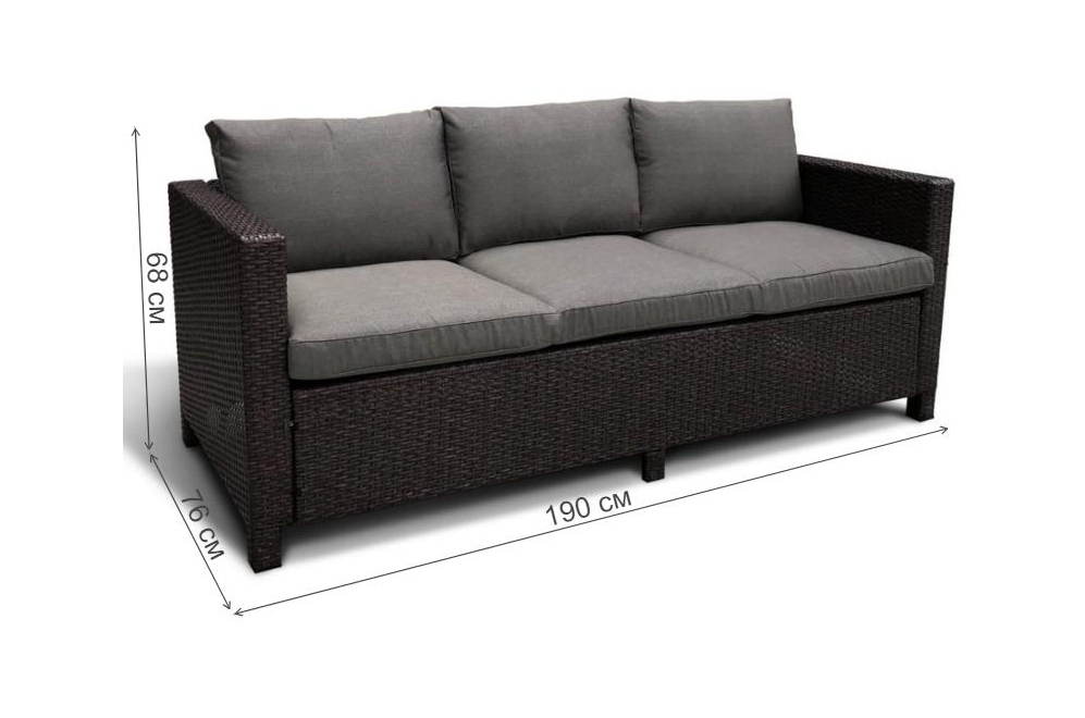 Диван S65A-W53 brown