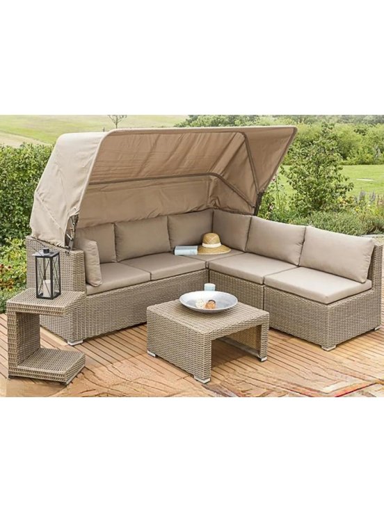 Диван из ротанга AFM-320 бежевый