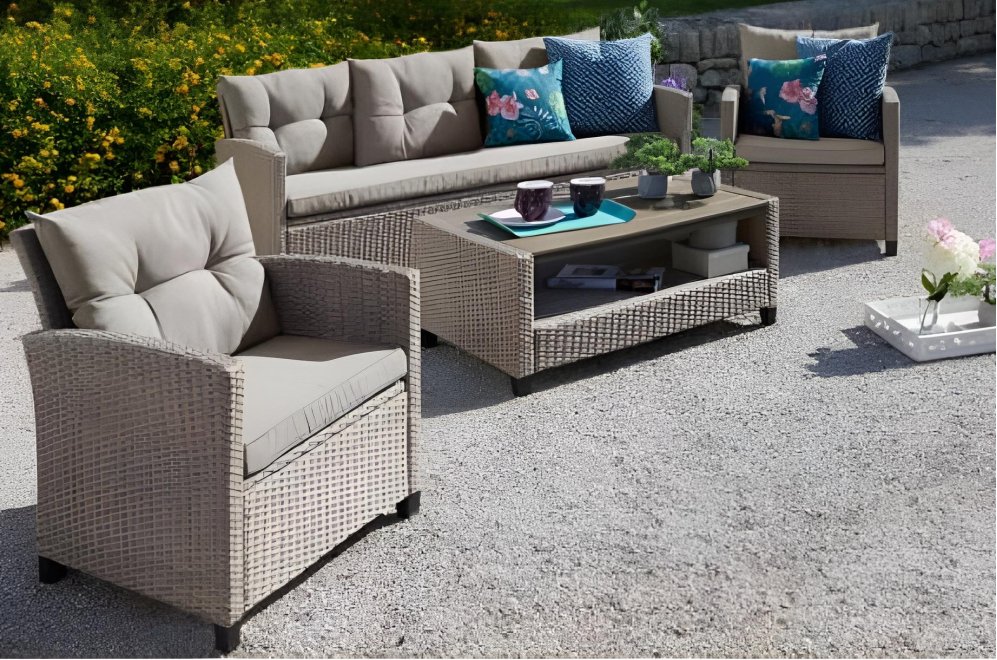 Комплект для отдыха из ротанга AFM-807B beige