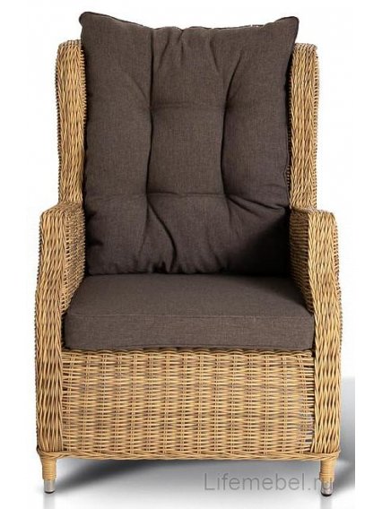 Кресло из ротанга Энигма соломенное