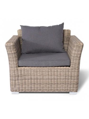 Кресло из ротанга Пакора соломенное