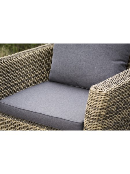 Кресло из ротанга Пакора соломенное