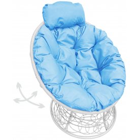 Кресло из ротанга Папасан мини