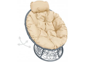 Кресло из ротанга Папасан мини