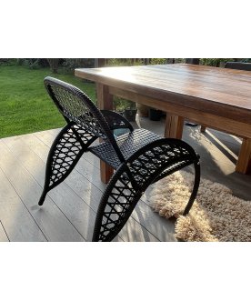 Кресло из ротанга Волна