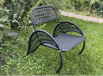 Кресло из ротанга Волна