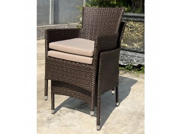 Обеденный комплект из ротанга AM-196B/T196 для сада