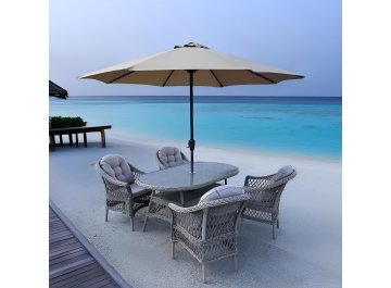 Обеденный комплект из ротанга T217/LV-217 из ротанга