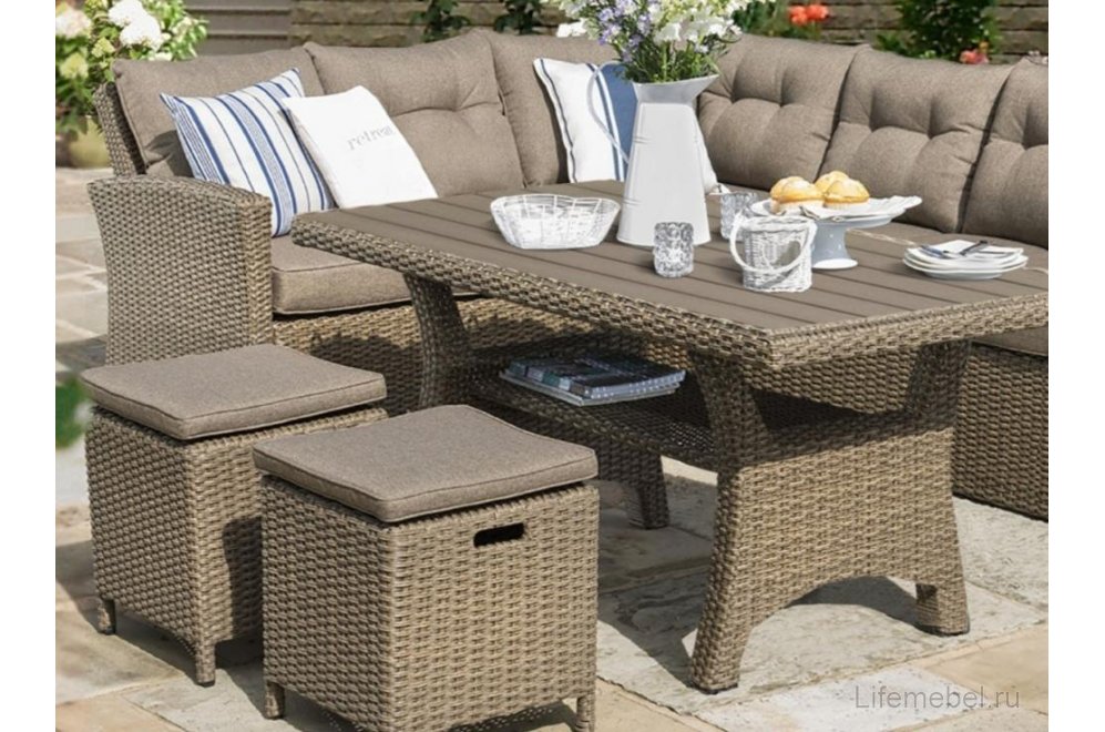 Обеденный комплект AFM-307B beige