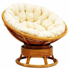Кресло механическое Papasan Laminated 23/01В Lam коньяк