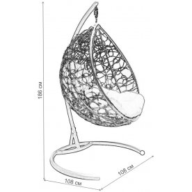 Подвесное кресло Капля