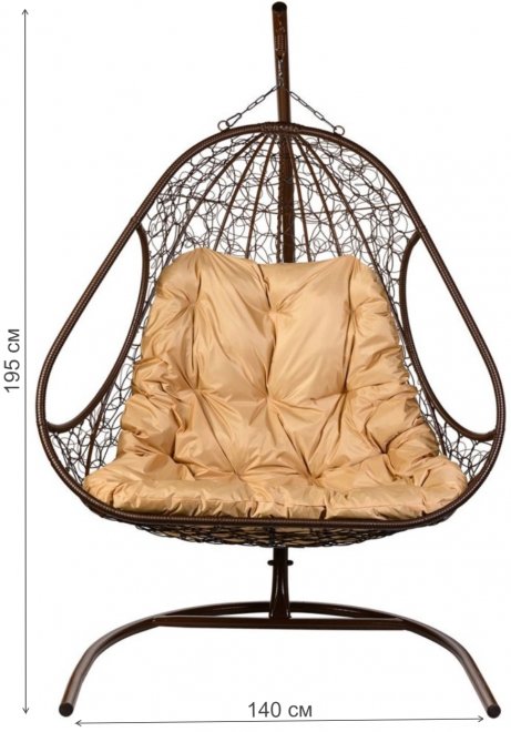 Подвесное кресло Primavera brown