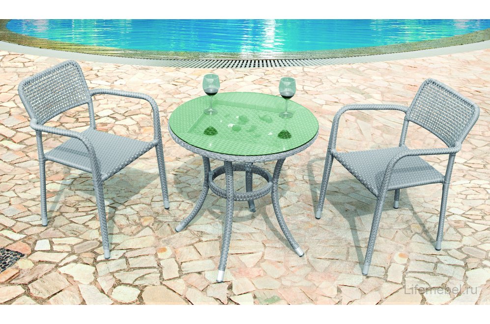 Плетеный стол Alice