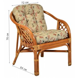 Кресло Gavana коньяк