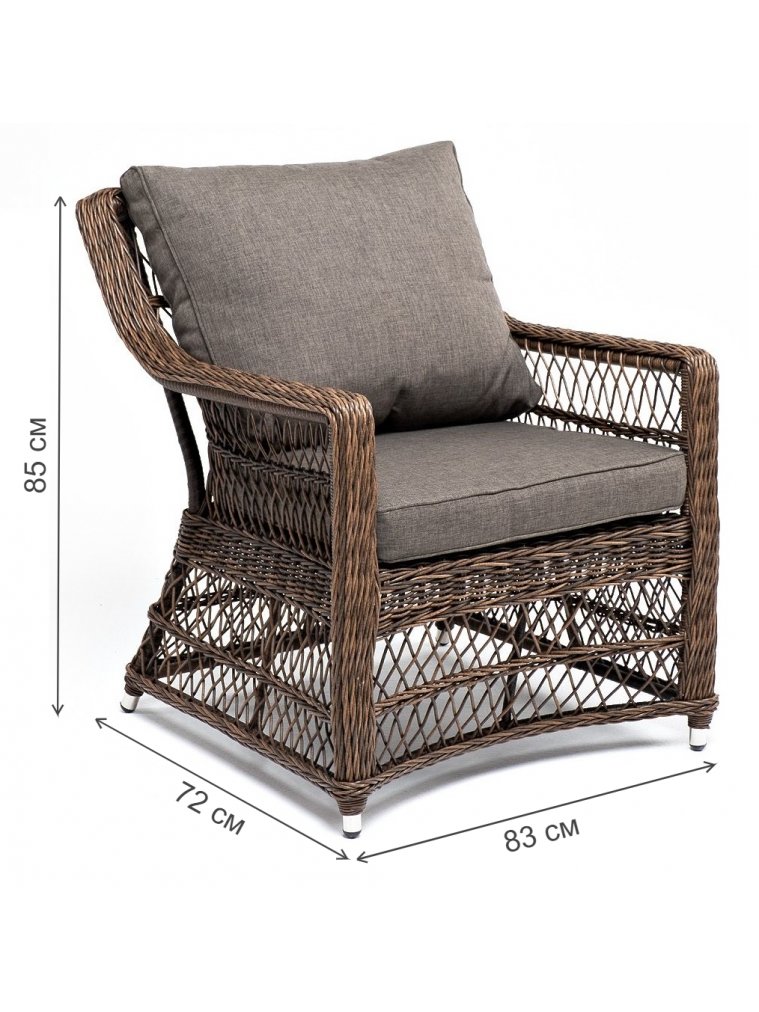 Кресло Гранд Тали коричневый