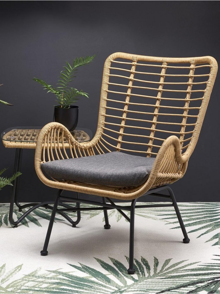Кресло из ротанга Ikaro ротанг синтетический