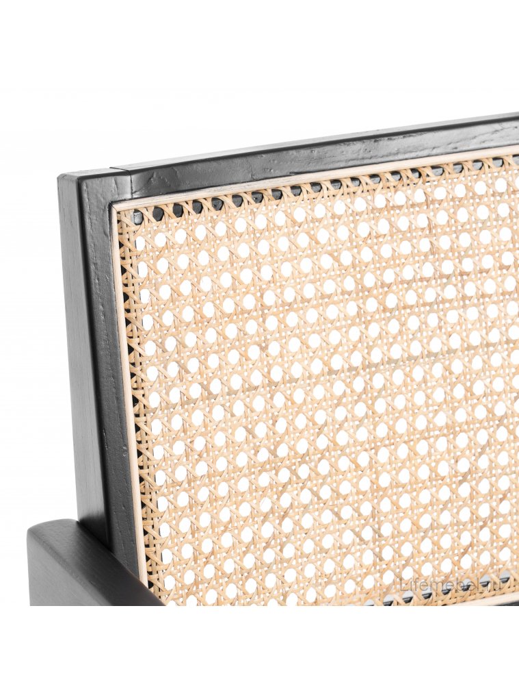 Кресло из ротанга Loki черный