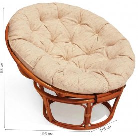 Кресло из ротанга Papasan 23/01 W