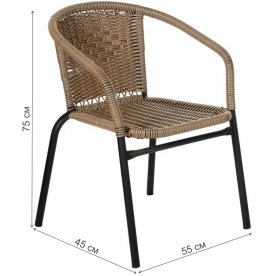 Кресло из ротанга Terazza