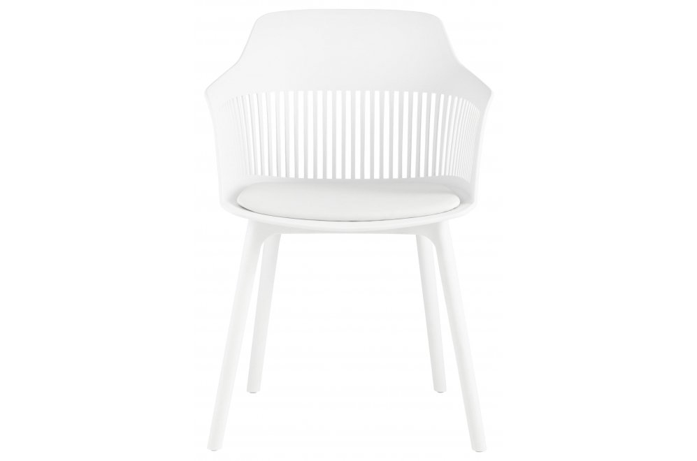 Пластиковое кресло Крокус белое